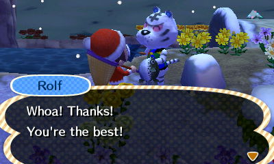 Rolf: Whoa! Thanks! You're the best!