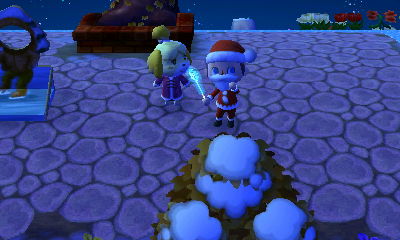 The glow wand that Isabelle gave me.