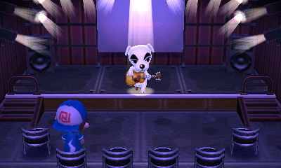 K.K. sings for me at Club LOL.