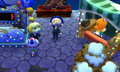 Me drinking some sparkling cider.