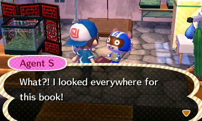 Agent S: What?! I looked everywhere for this book!