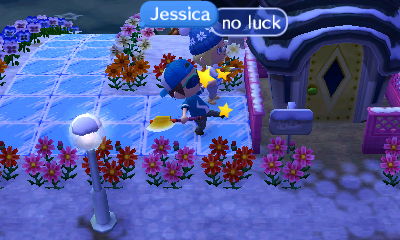 Trying to chop down the house.