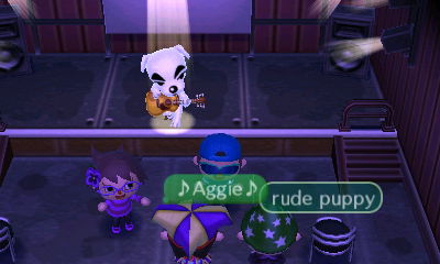Aggie: Rude puppy.