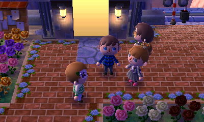 Hanging out with Madisyn and her friends.