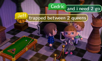 Cedric: And I need to go.