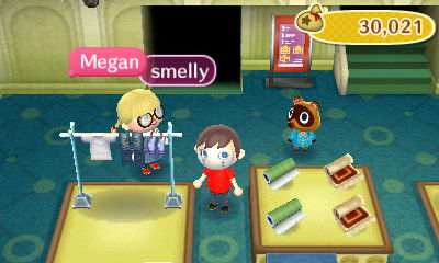 Megan: Smelly.