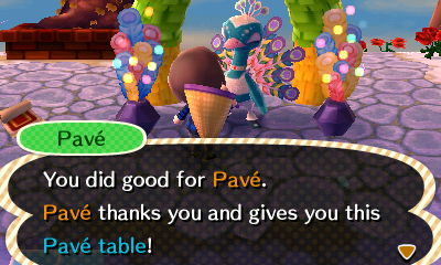 Pave: You did good for Pave. Pave thanks you and gives you this Pave table!