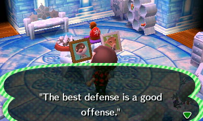 Peck's pic: The best defense is a good offense.