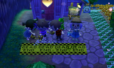 Watering the dead end.