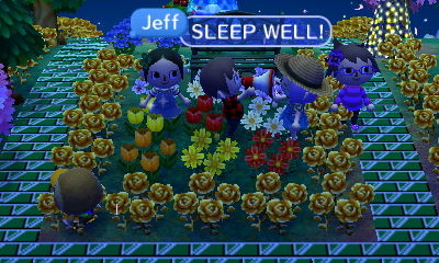 Jeff: SLEEP WELL!