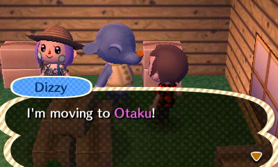 Dizzy: I'm moving to Otaku!