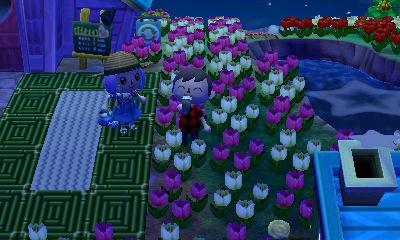 Drinking coffee in Beth's town of Otaku.