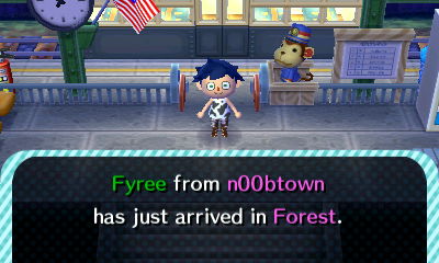 Fyree from n00btown has just arrived in Forest.