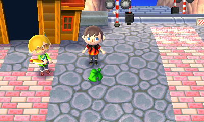 Taking an item to Courage.