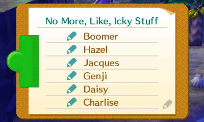 Petition signatures: Boomer, Hazel, Jacques, Genji, Daisy, Charlise.