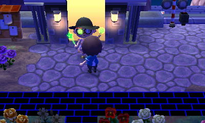 My bopper blocked the view of Megan's right eye.