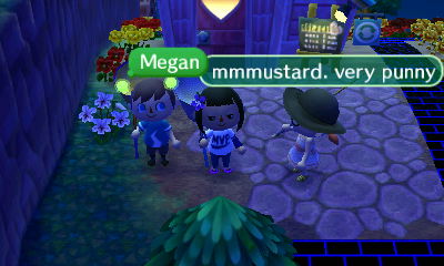Megan: Mmmustard, very punny.