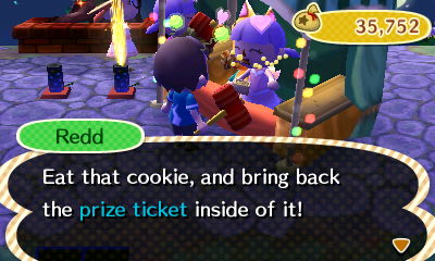 I talk to Redd, but I see Lauren instead of Redd.