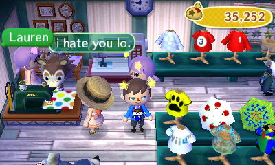 Lauren: I hate you lol.