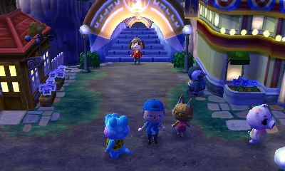 A bunch of animals on Main Street.