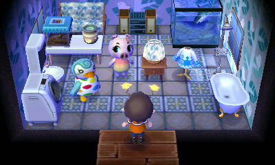 Gala visiting Sprinkle.