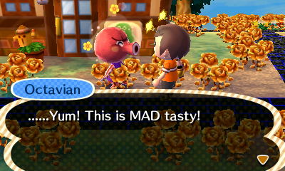 Octavian: ...Yum! This is MAD tasty!