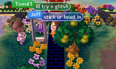 Jeff: Stick your head in.