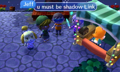 Jeff: You must be Shadow Link.