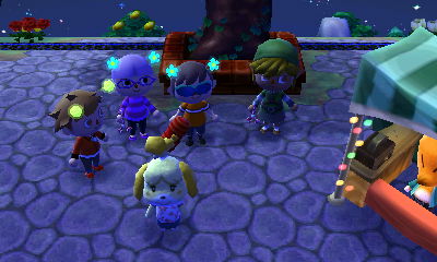 Hanging out at the plaza.