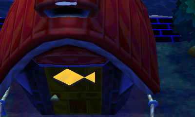 A close-up look at Octavian's house.