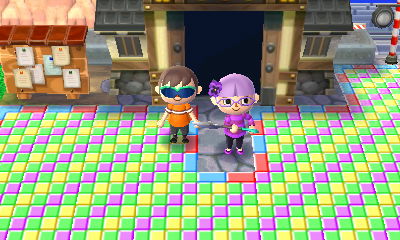 Arriving in Squishy's town Cosmic.