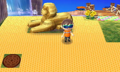 A Sphinx in the Cosmic desert.