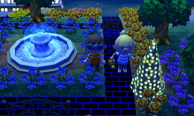 Jeff and Jessica in the park.