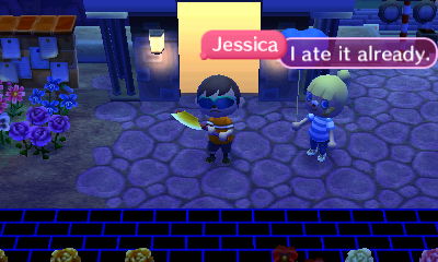 Jessica: I ate it already.