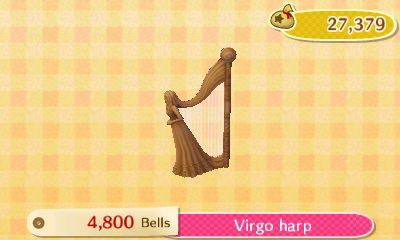 Virgo harp - 4,800 bells