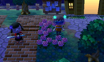 Visiting MistyIce's town.