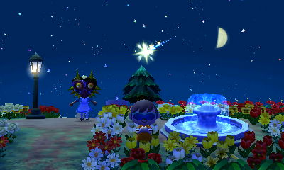 Wendy (wearing Majora's Mask) sneaks up behind me.