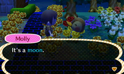 Molly: It's a moon.