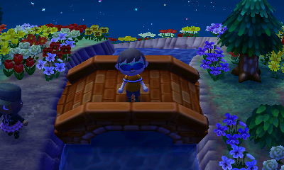 Wendy's new brick bridge.