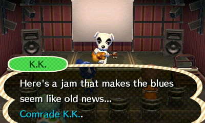 K.K.: Here's a jam that makes the blues seem like old news... Comrade K.K.