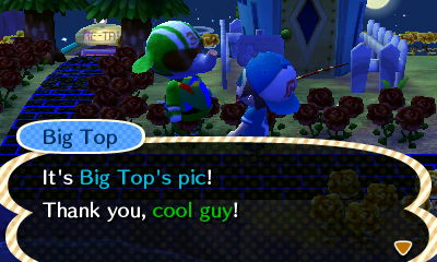 Big Top: It's Big Top's pic! Thank you, cool guy!