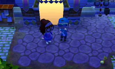 Visiting Emily's town of Narnia.