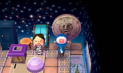 TZ cries after seeing the Mouth of Truth.