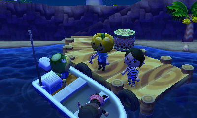 Dead Wendy on a boat.