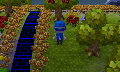 The new grass color.