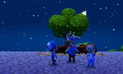 Jeff, Gracie, and Wendy at the event plaza.