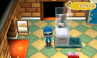 A very odd museum exhibit.