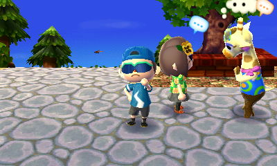 Wendy talking to Gracie.