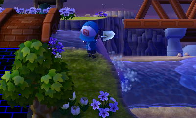 Standing on a cliff after the tip of my shovel popped a balloon present.