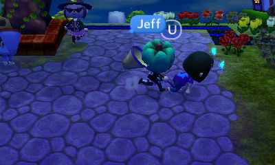 Yann falling on the ground.